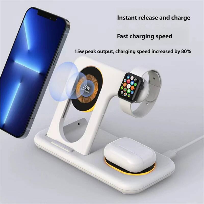 Instant release and charge  
Fast charging speed  
15W peak output, charging speed increased by 80%