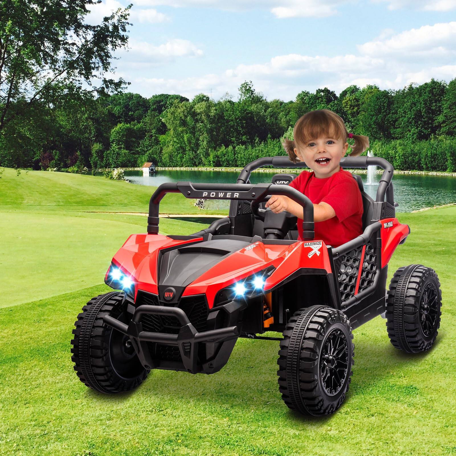 The text on the image reads:

- "POWER"
- "UTV"
- "MAXIMIZER"