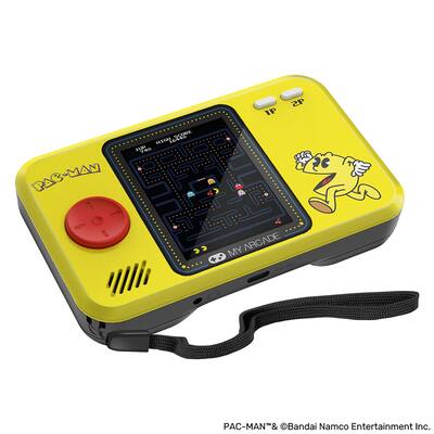 Pac Man Pocket Player Pro Portable Handheld Gaming System With Pac Man Pocket Player Pro Portable Handheld Gaming System With