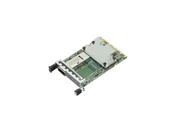 Front. Broadcom - Broadcom BCM957504-N1100G 100Gb/s QSFP56 PCIe 4.0 OCP 3.0 Network Adapter.