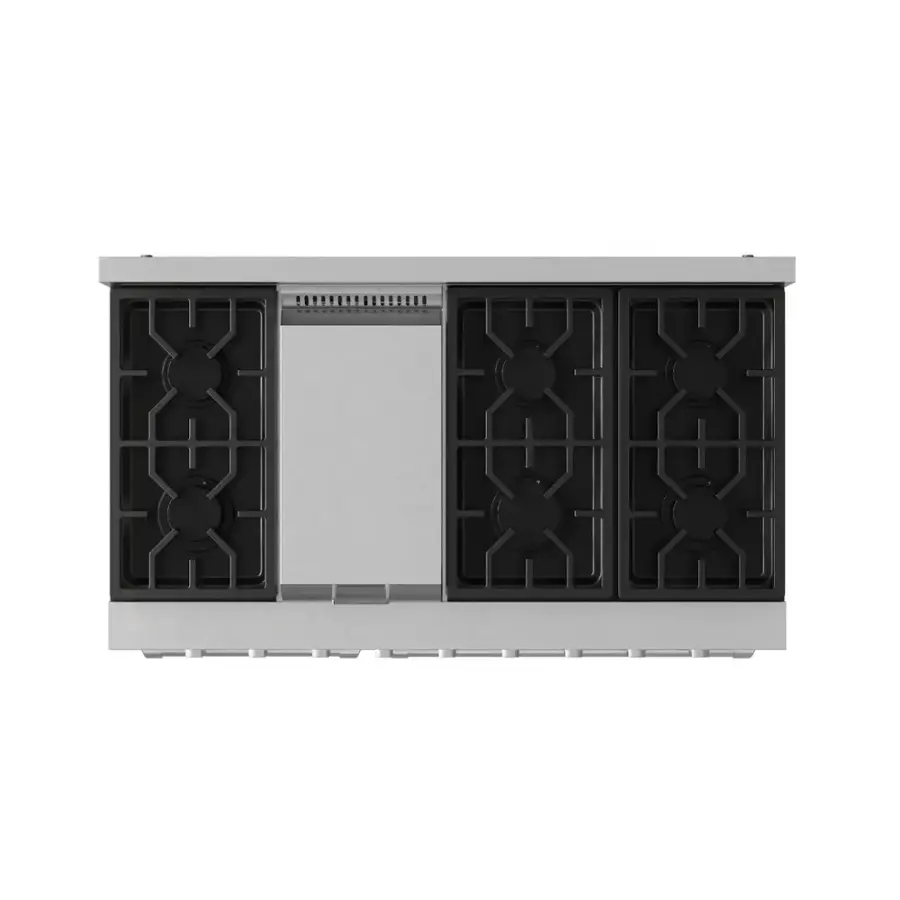 Alt View 11. Thor Kitchen - Gordon Ramsay Series by Thor Kitchen 6.8 Cu. Ft Freestanding Gas Range - Stainless Steel.