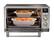 Alt View 14. Wolf Gourmet - Elite 1.1 Cu. Ft. Convection Toaster Oven - STAINLESS STEEL.