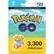 $25 Niantic Card not valid until purchased and activated. PokeMon TM GO 3,300 PokCoins. 2024 Niantic, Inc. 1995-2024 Nintendo / Creatures Inc. / GAME / FREAK inc.