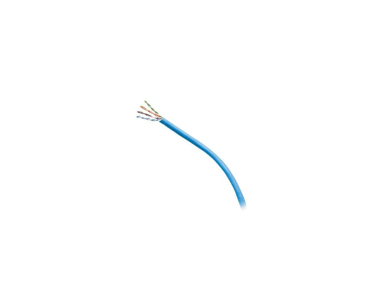 Alt View 2. Cables to Go - C2G CAT6 UTP Ethernet Network Cable - Unshielded Twisted Pair - 24 AWG - 1000 ft. - Blue - TAA - C2G56031.