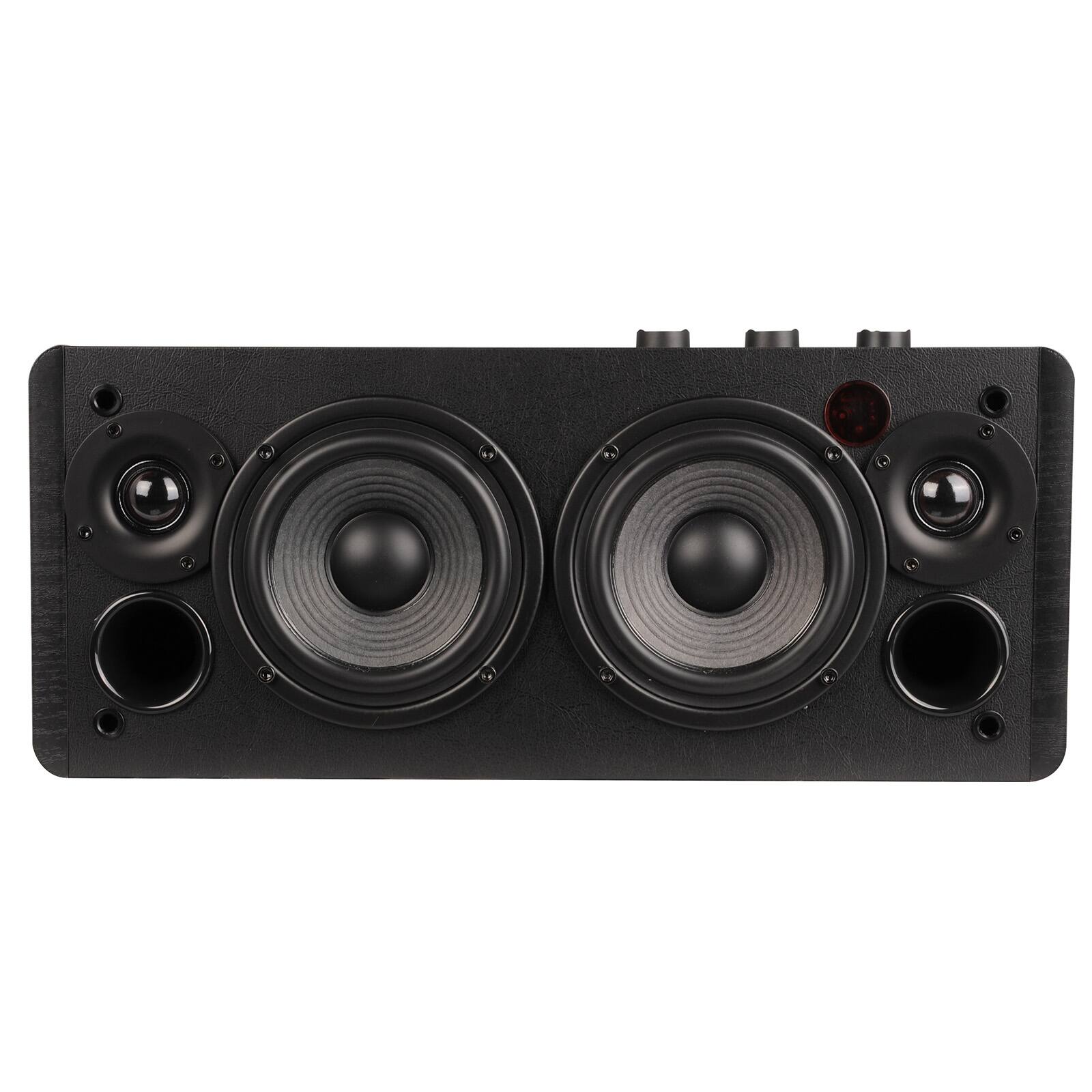 Alt View 1. Edifier - D12 Bluetooth Tabletop Speaker Bluetooth Wireless Computer Speaker 70W RMS with Subwoofer Line Out - Black.