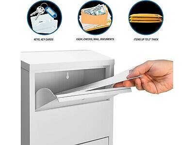 KEYS, KEY CARDS  
CASH, CHECKS, MAIL, DOCUMENTS  
ITEMS UP TO 2" THICK