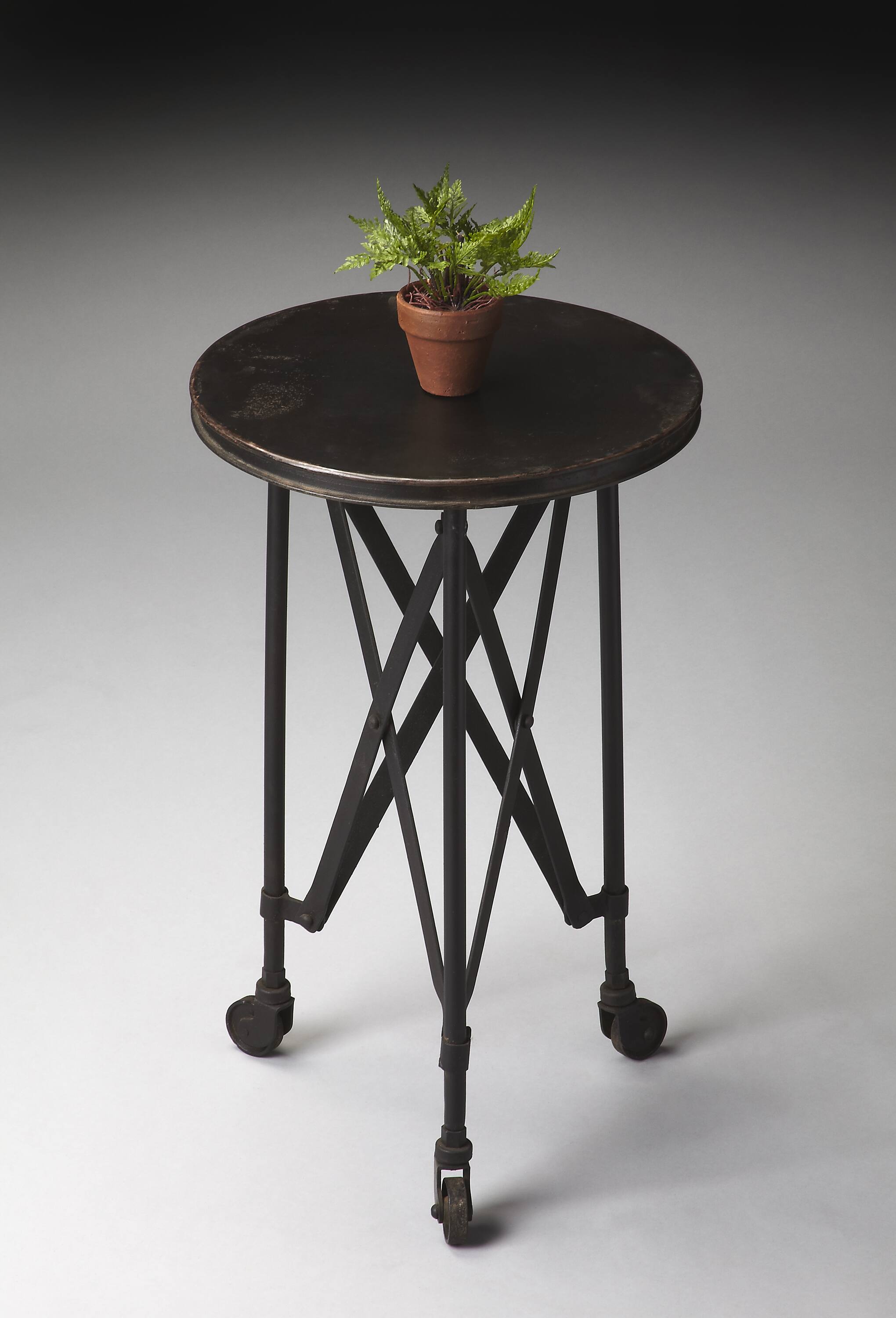 Alt View 2. Butler Specialty - Costigan Flat Side Table - Black.