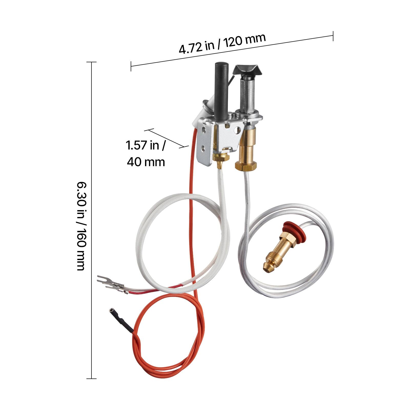 4.72 in / 120 mm  
1.57 in / 40 mm  
6.30 in / 160 mm