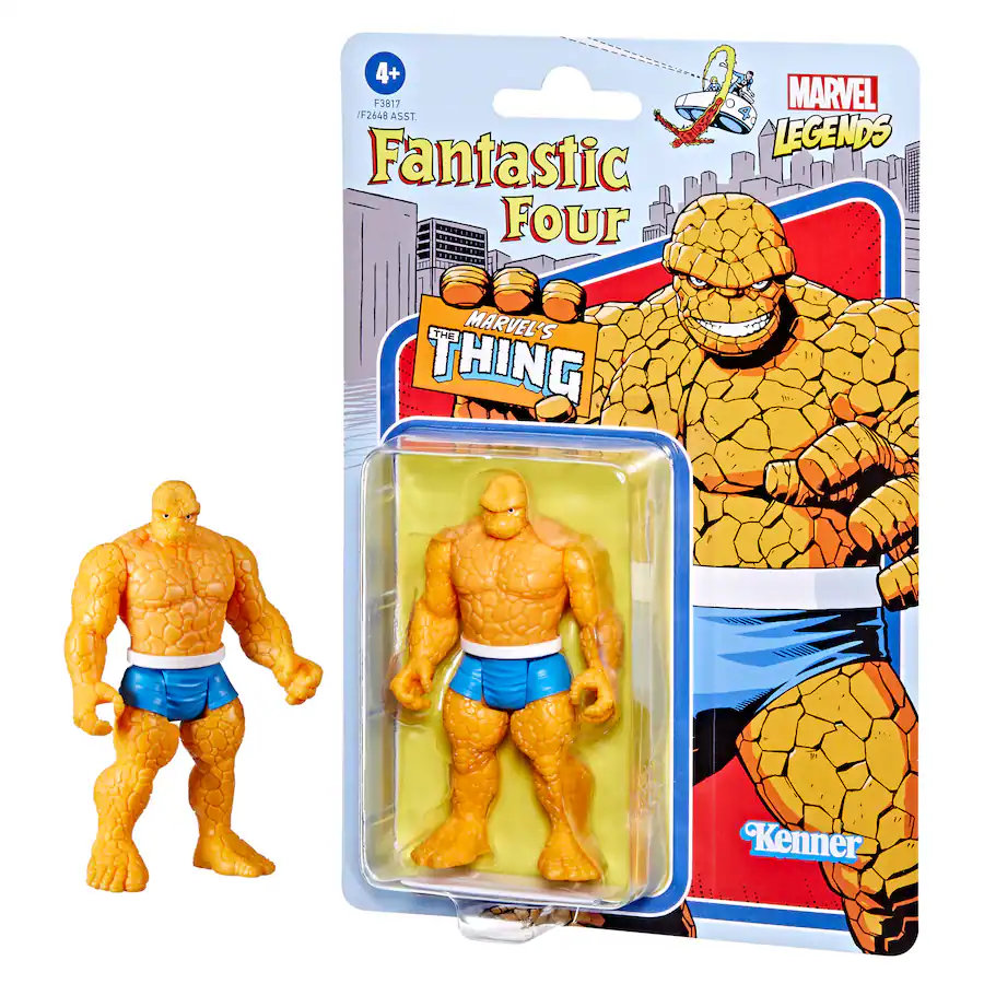 Thing Mini Marvels Marvel Legends Retro 375 Marvel’s Thing Figure F3817 - Best Buy