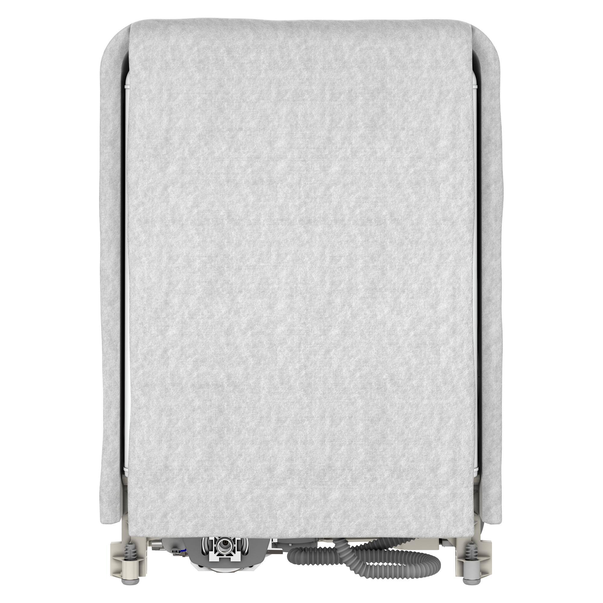 Back. Maytag - 24" Top Control Built-In Dishwasher with PowerBlast Cycle and PowerDry - Fingerprint Resistant Stainless Steel.