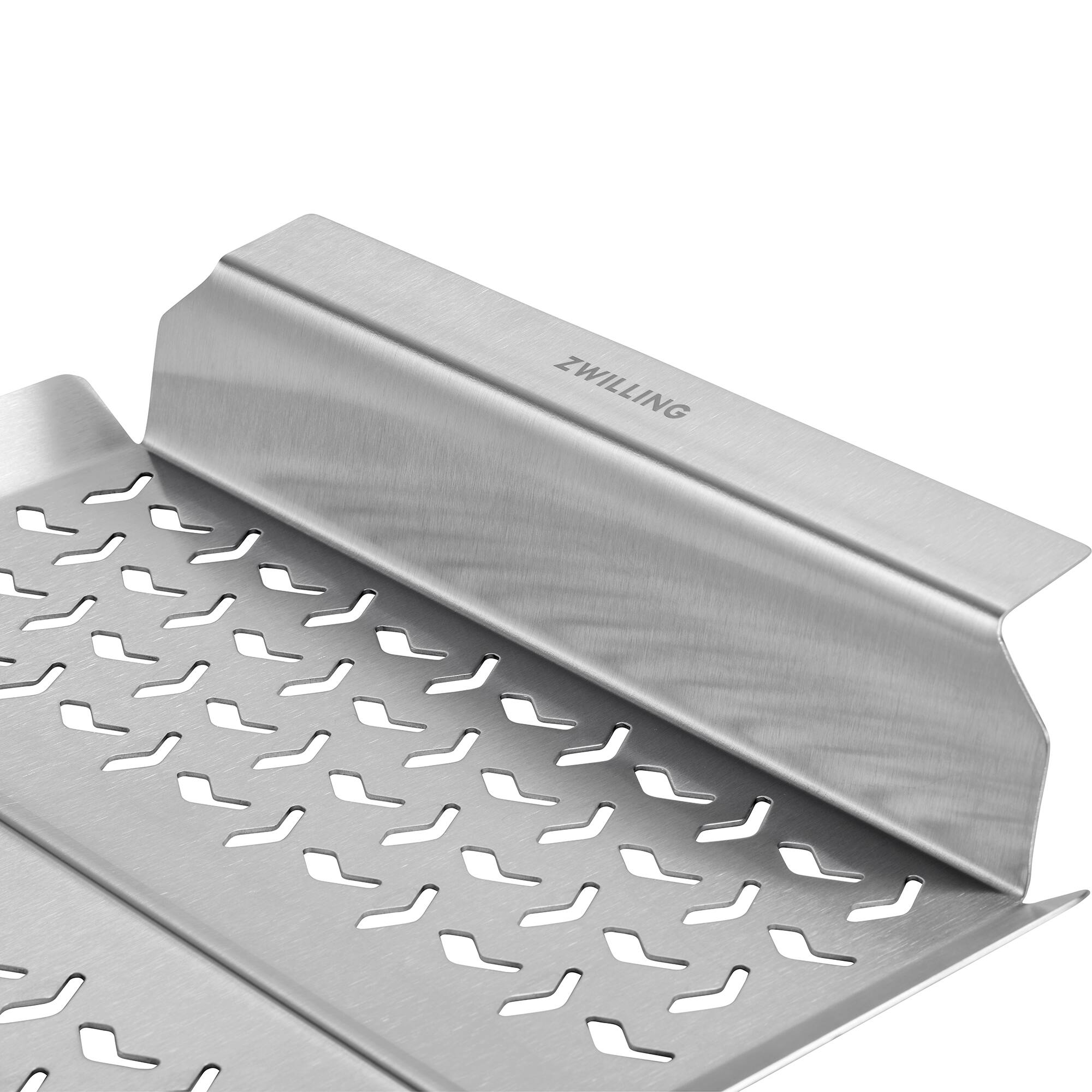 Alt View 4. ZWILLING - ZWILLING BBQ+ Stainless Steel Tray - Stainless Steel.
