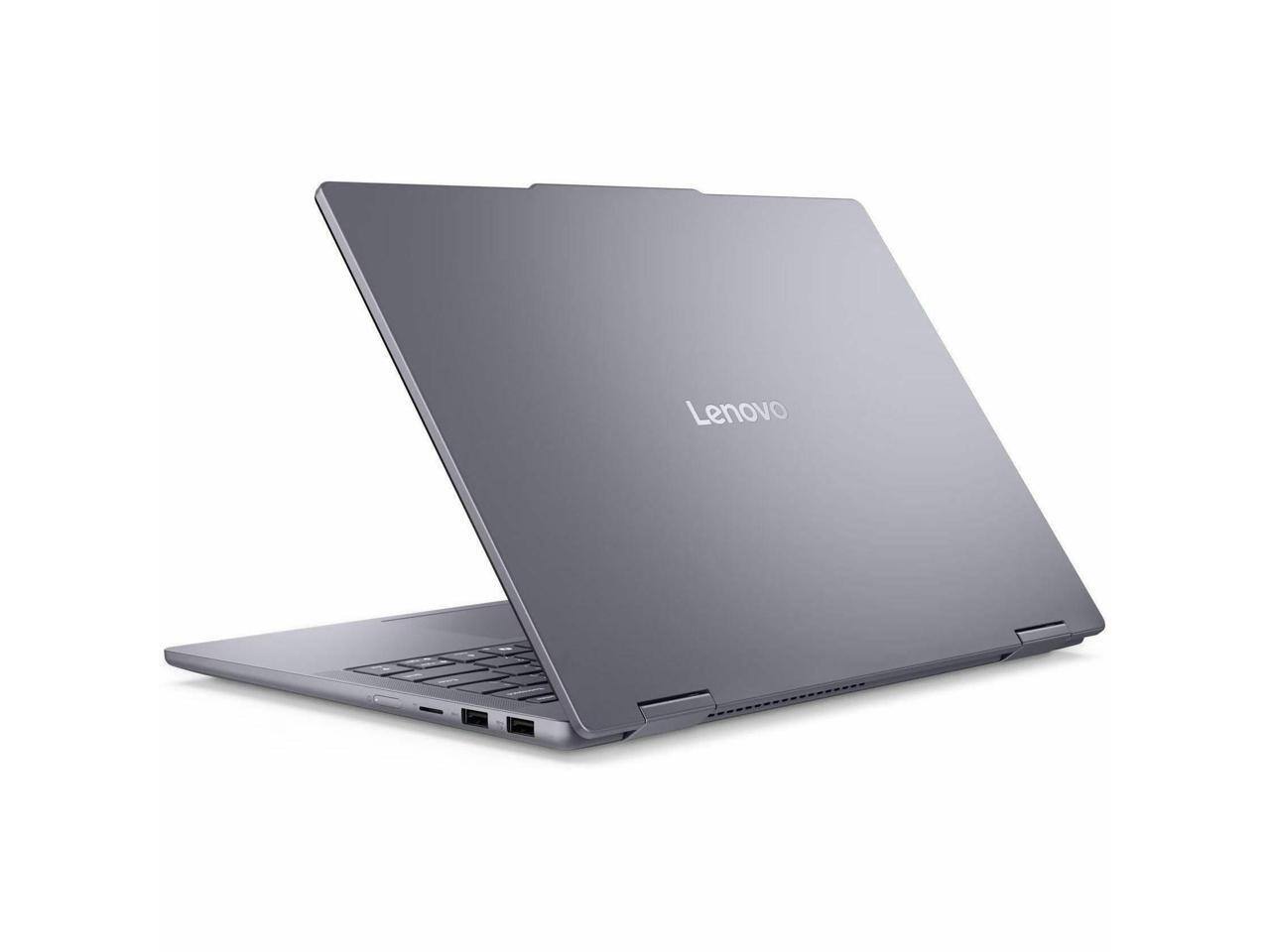 Alt View 10. Lenovo - Lenovo IdeaPad 5 14" Touch - Intel Core Ultra 7 - 16 GB - 1 TB SSD - Luna Gray - Windows 11 - Gray.