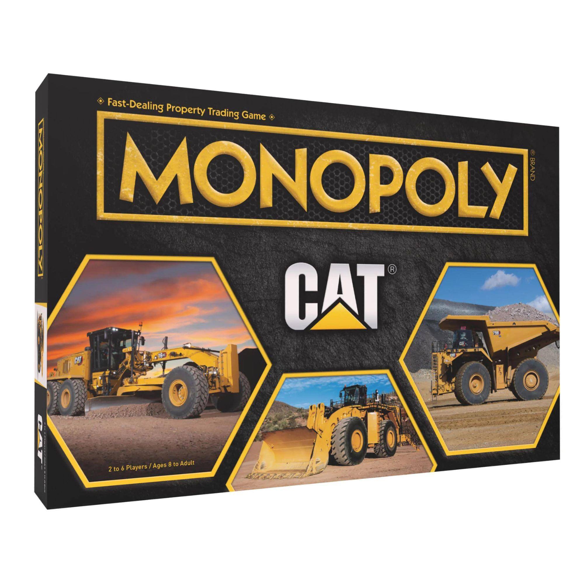 Fast-Dealing Property Trading Game  
MONOPOLY  
CAT  
2 to 6 Players / Ages 8 to Adult