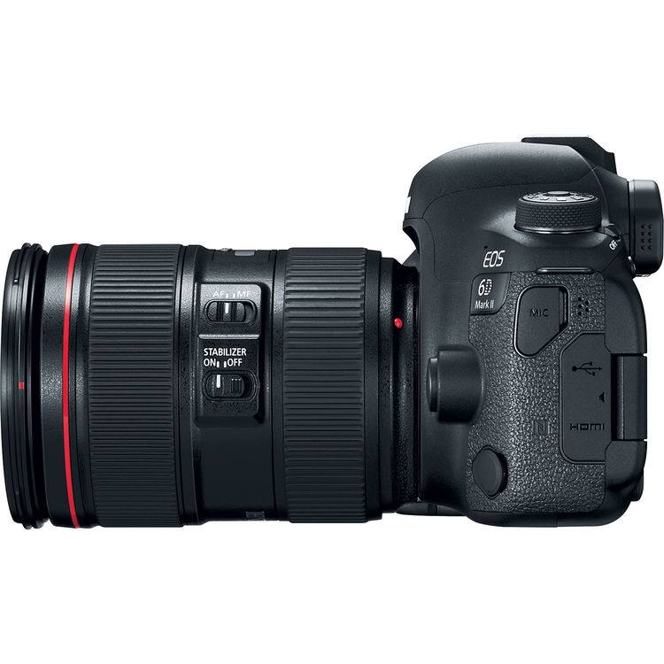 AF/MF  
EOS 6D Mark II  
MIC  
STABILIZER ON/OFF  
HDMI
