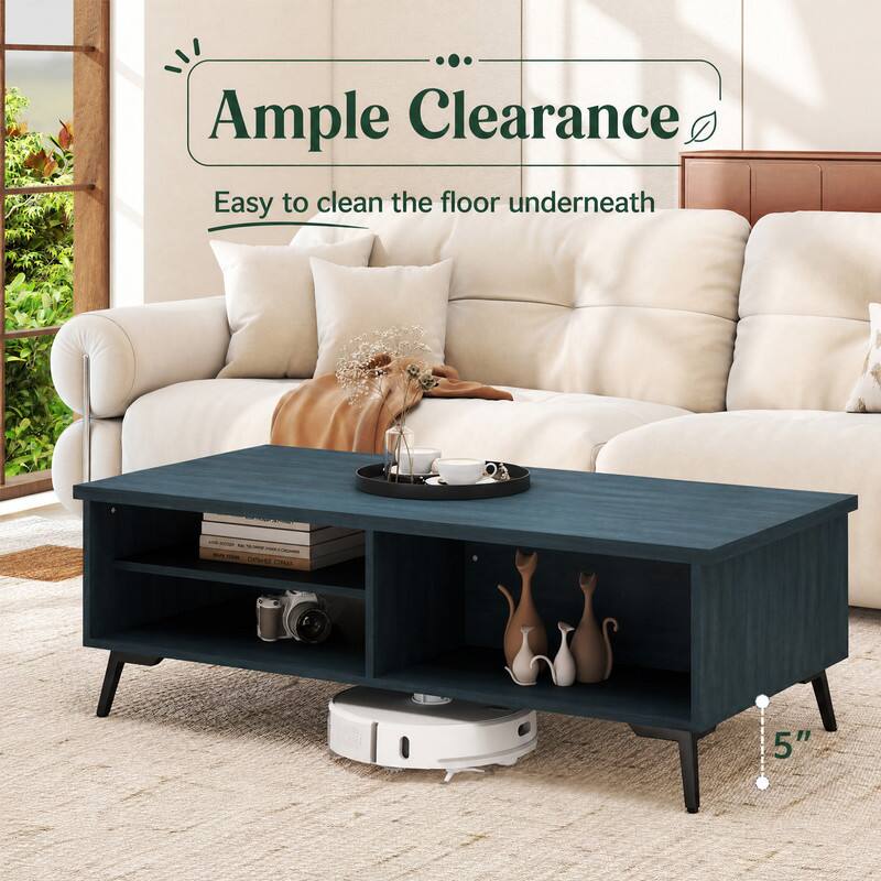 Ample Clearance  
Easy to clean the floor underneath  
5"