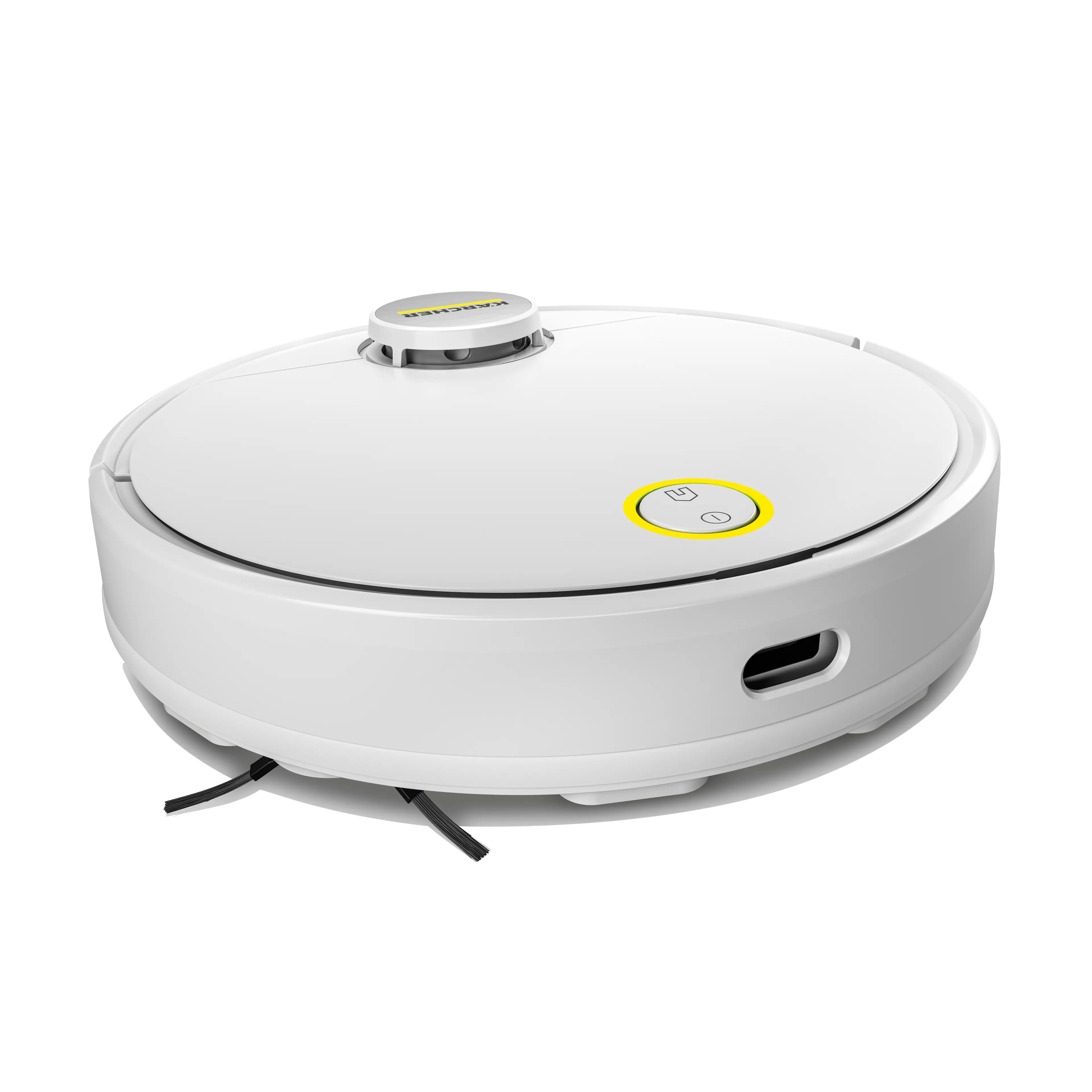 Angle. Karcher - RCV 3 Robot Vacuum & Mop: 2500Pa Suction, LiDAR Navigation, Floor Mapping, 120 min Runtime, App Remote Control.