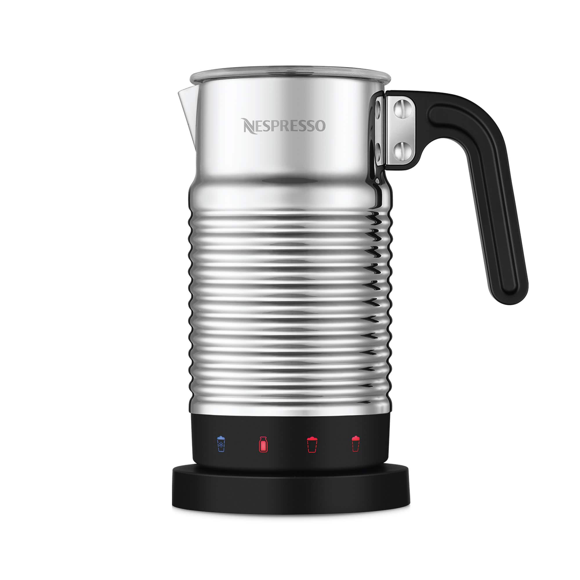 Alt View 1. Nespresso - Aeroccino 4 Milk Frother - Stainless Steel.