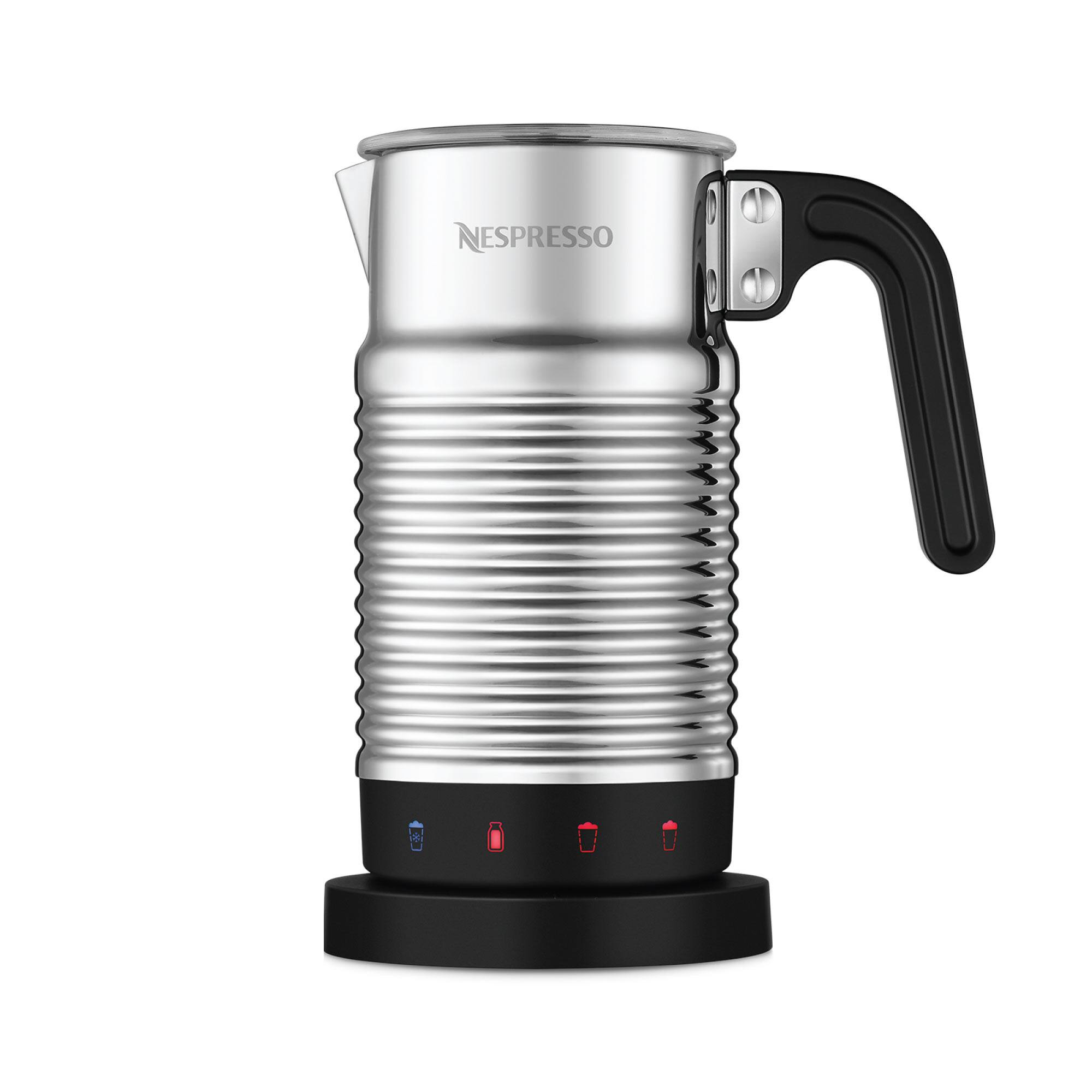 Alt View 1. Nespresso - Aeroccino 4 Milk Frother - Stainless Steel.