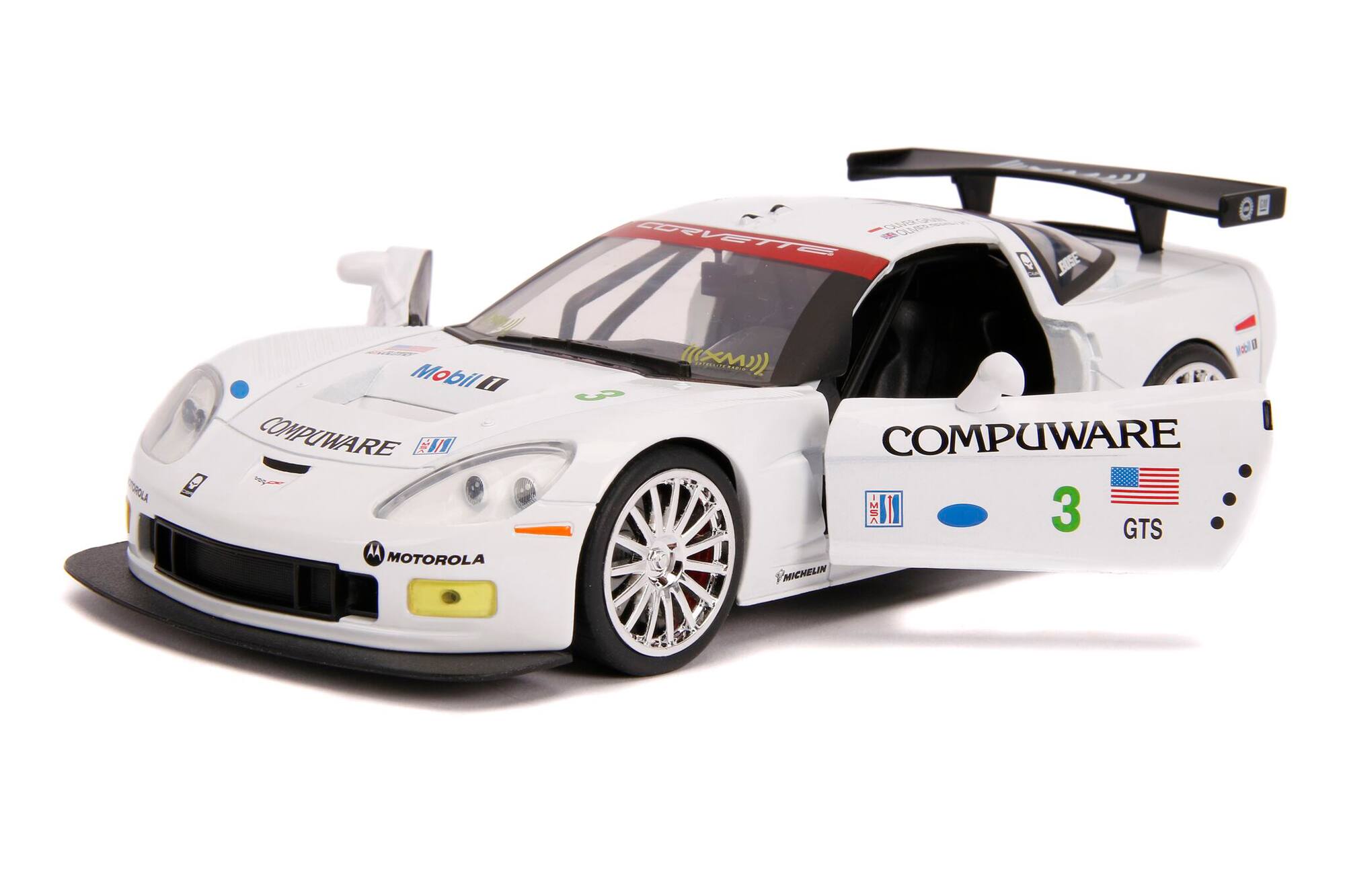 CORVETTE  
COMPUWARE  
Mobil 1  
MOTOROLA  
3 GTS  
MICHELIN