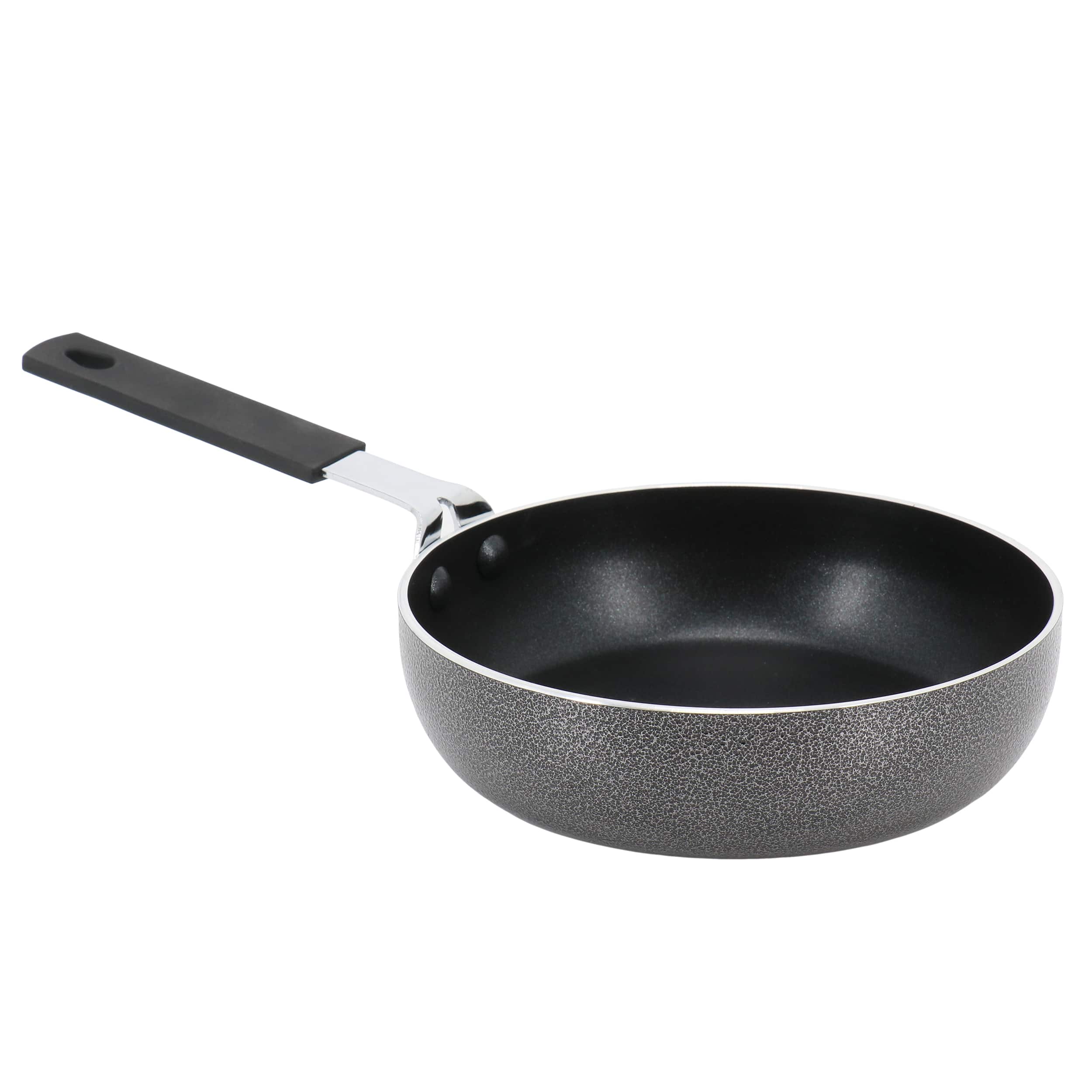 Oster - Cambourne 6.5 Inch Aluminum Mini Frying Pan with Bakelite Handle - Black