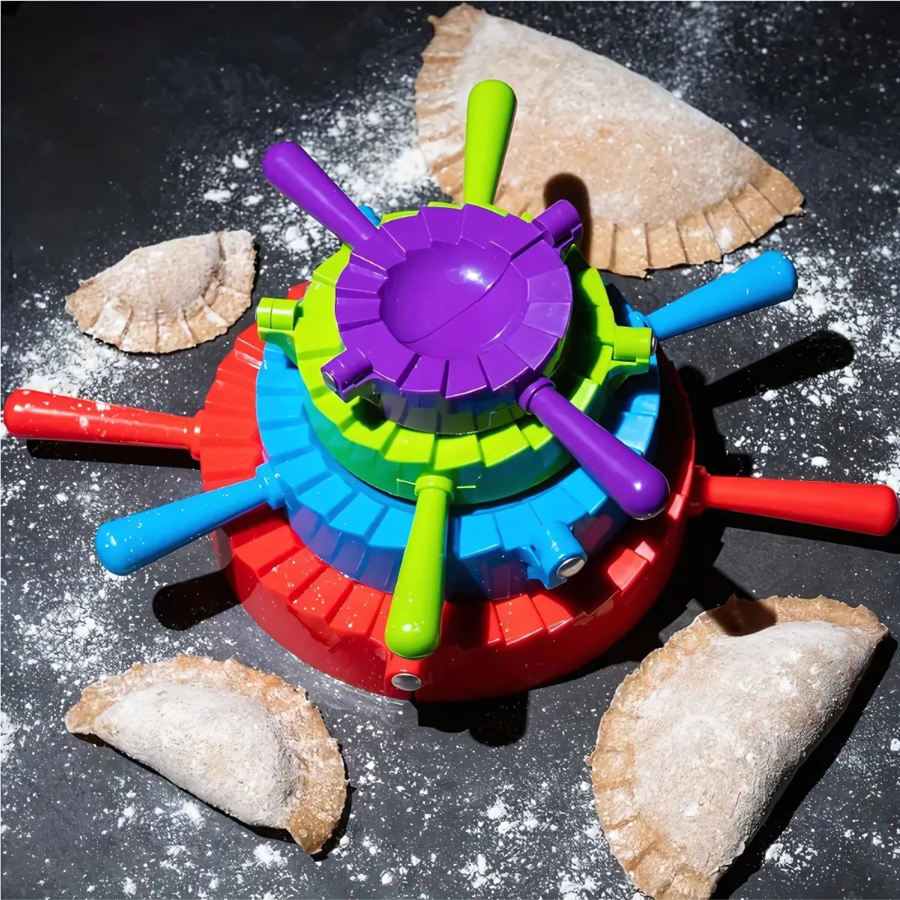 Left. Kitcheniva - Plastic Dumpling Maker Set 4 Pcs.
