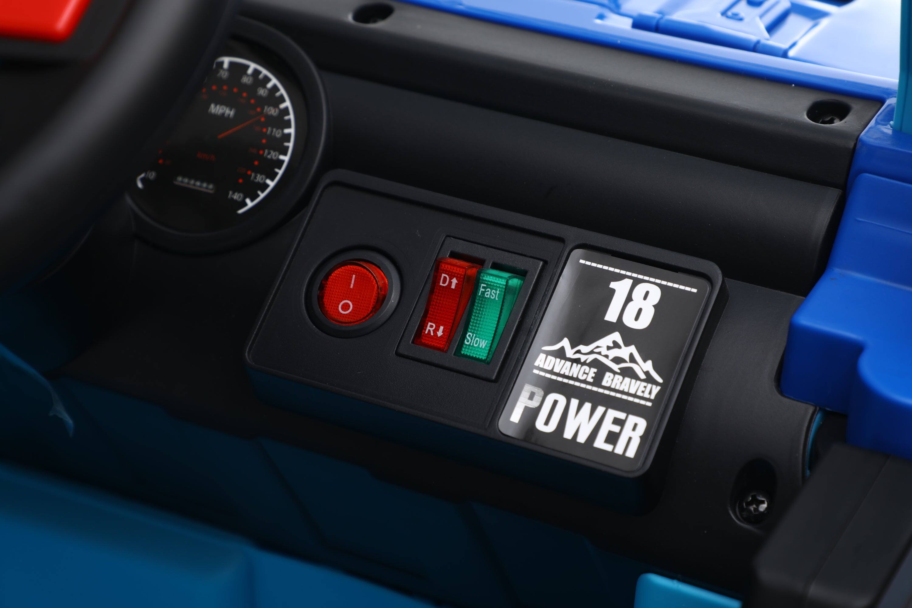 10 70 80 90 100 110 120 130 140 MPH

18

ADVANCE BRAVELY

POWER