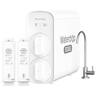 Waterdrop - G5P500 Reverse Osmosis Water Filter, NSF/ANSI 372 Certified, 7 Stage Reverse Osmosis System, 500G RO Water Fil - White