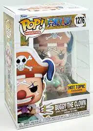 Funko - Pop! One Piece Buggy the Clown #1276 Exclusive Vinyl Figure - Multicolored