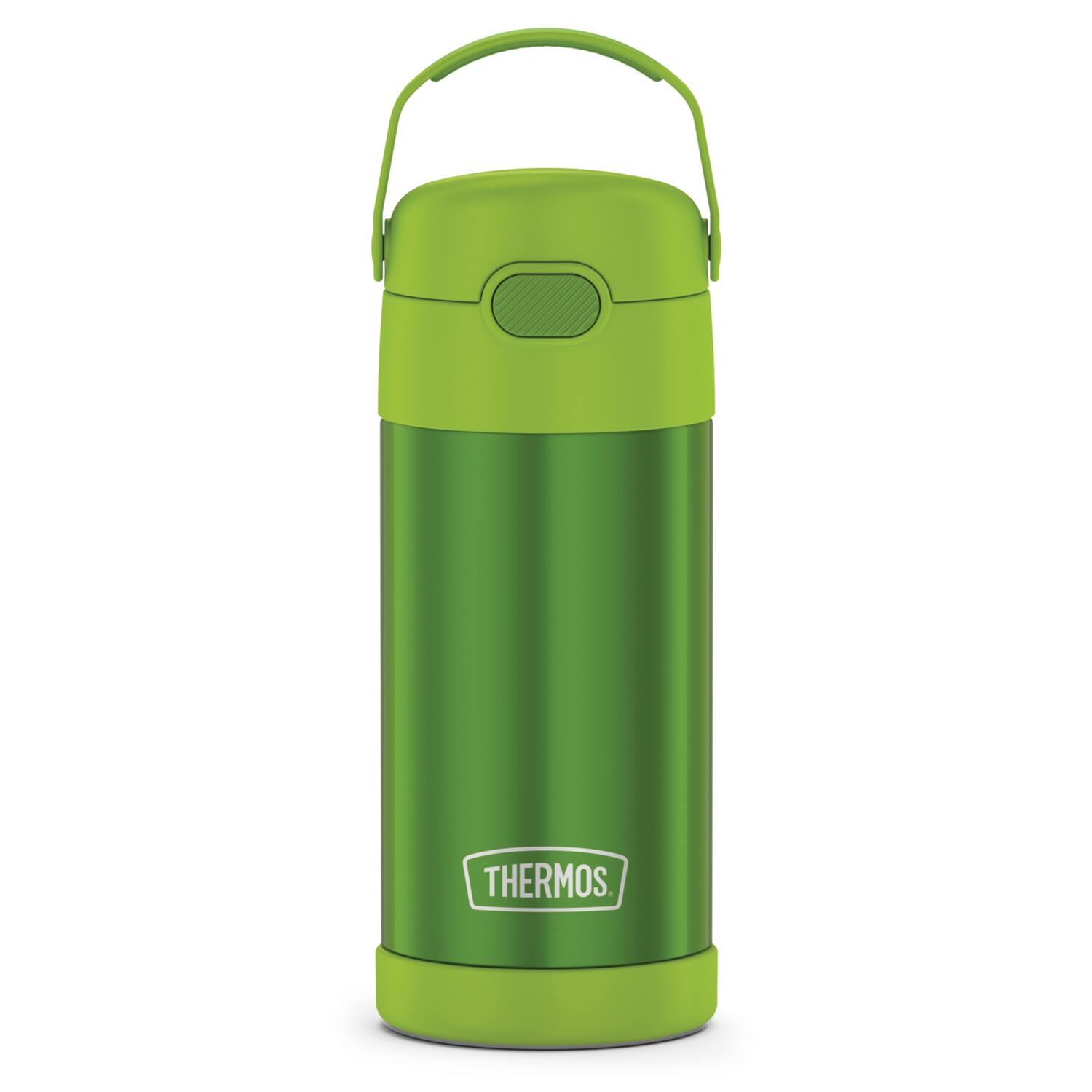 Alt View 6. Thermos - Thermos 12 oz. Kid's Funtainer Insulated Water Bottle - Lime - Lime.