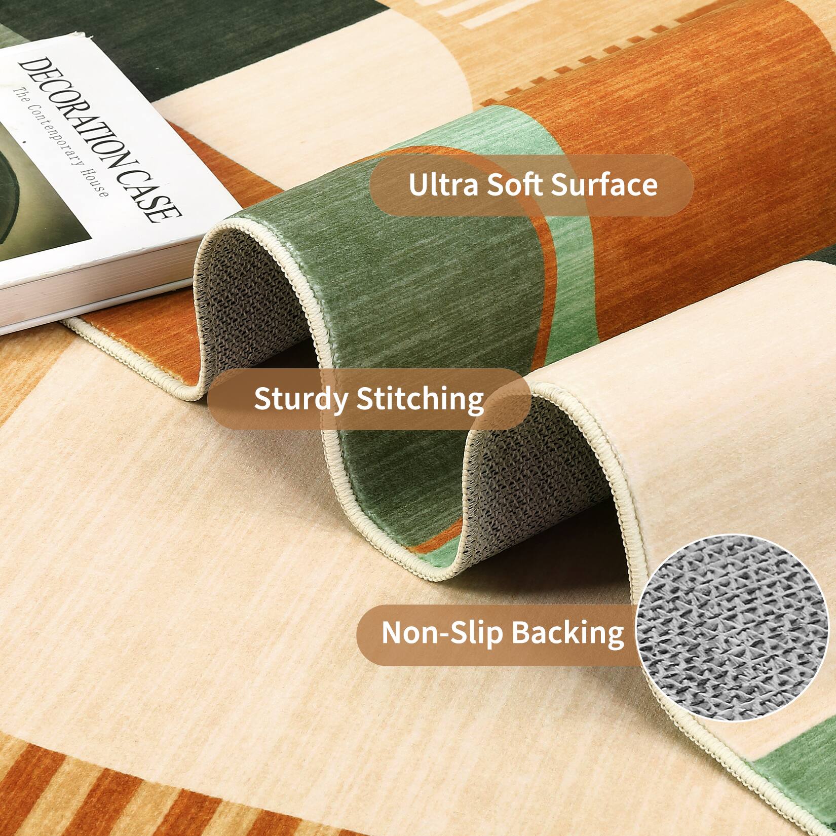 DECORATION CASE  
The Contemporary House

Ultra Soft Surface  
Sturdy Stitching  
Non-Slip Backing