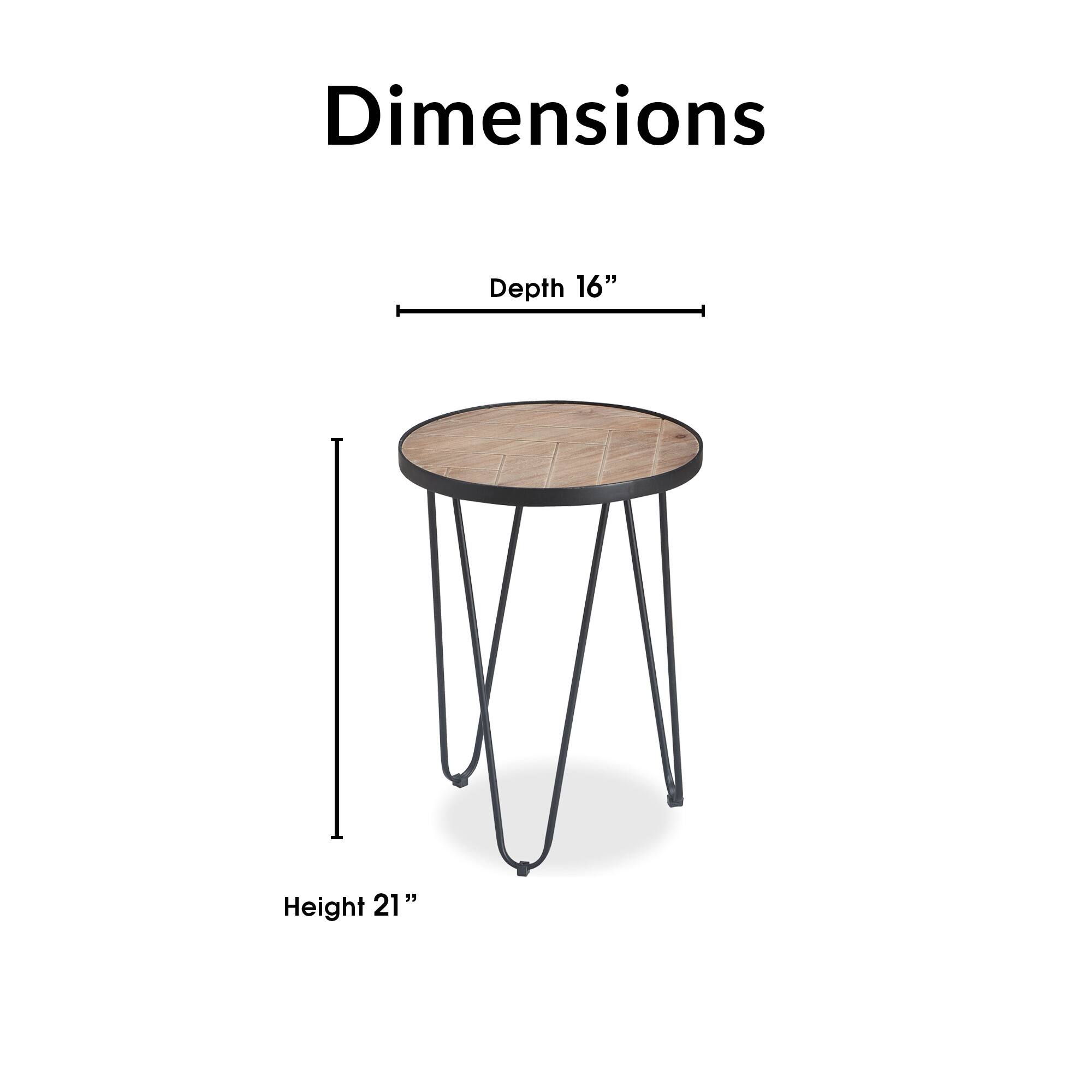 Dimensions  
Depth 16"  
Height 21"