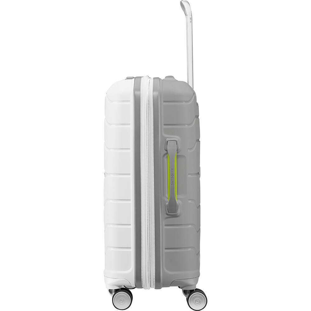 Alt View 6. Samsonite - Freeform Hardside Expandable Spinner Luggage 2PC Set(21/28-Carry-on/Large) 80242-4744 - White|Grey.