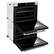 Alt View 1. ZLINE - ZLINE 30 in. True Convection Double Wall Oven w/ Air Fry in Satin Stainless Steel - Satin Stainless Steel.