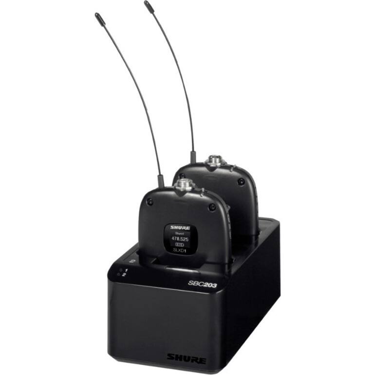 SHURE  
478.525  
SBC203  
SLXD1