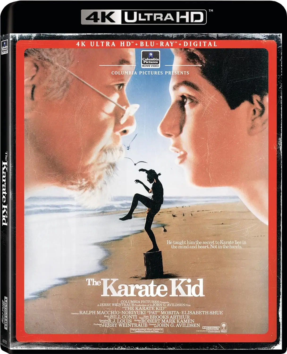 Alt View 1. The Karate Kid (40th Anniversary Edition)   - 4K Blu-Ray.