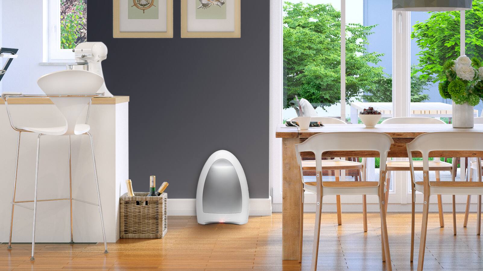 Alt View 13. EyeVac - EyeVac Home Touchless Vacuum - Silver.