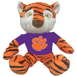 Santa's Workshop - Clemson Tigers 9'' Musical Mascot - Orange