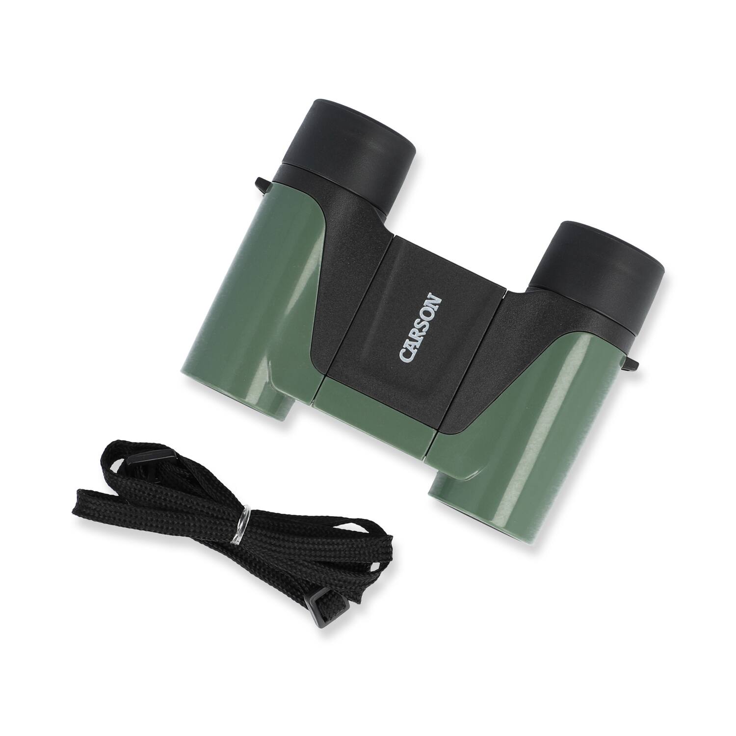 Alt View 8. Carson - Wildcat Series Kid’s 7x18mm Lightweight HD Focus-Free Binoculars - Green.