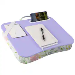 LapGear - Designer Lap Desk - Purple Flower