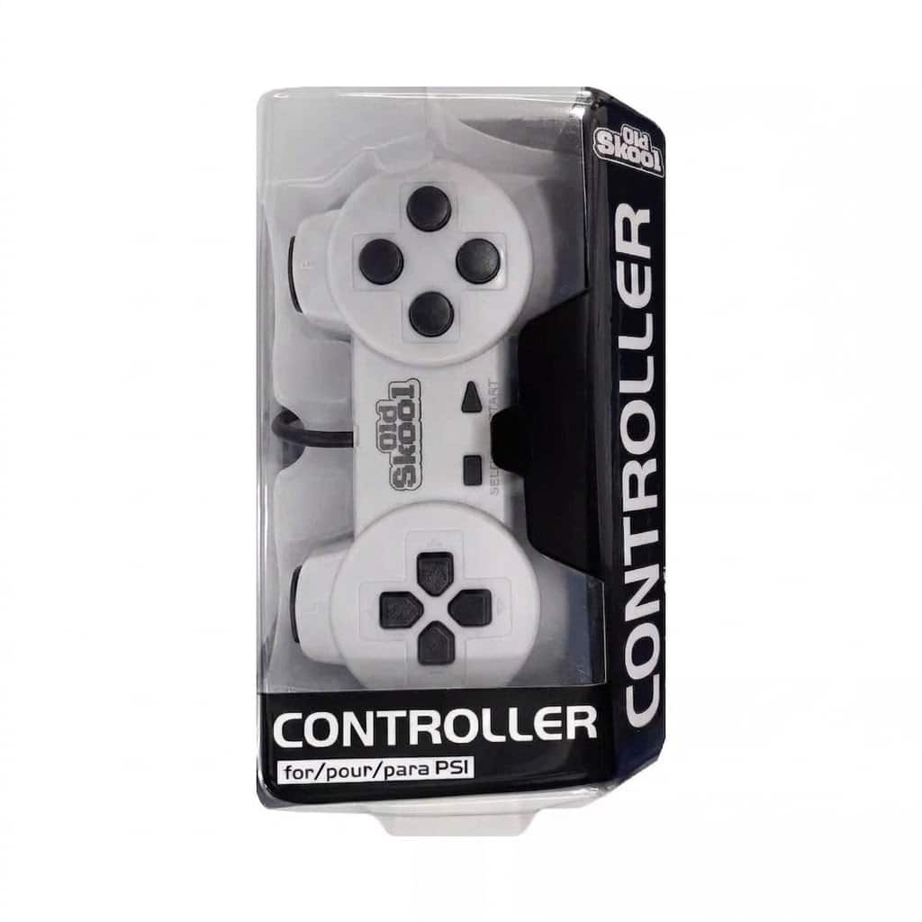 Old Skool - Controller for PS1 - Gray