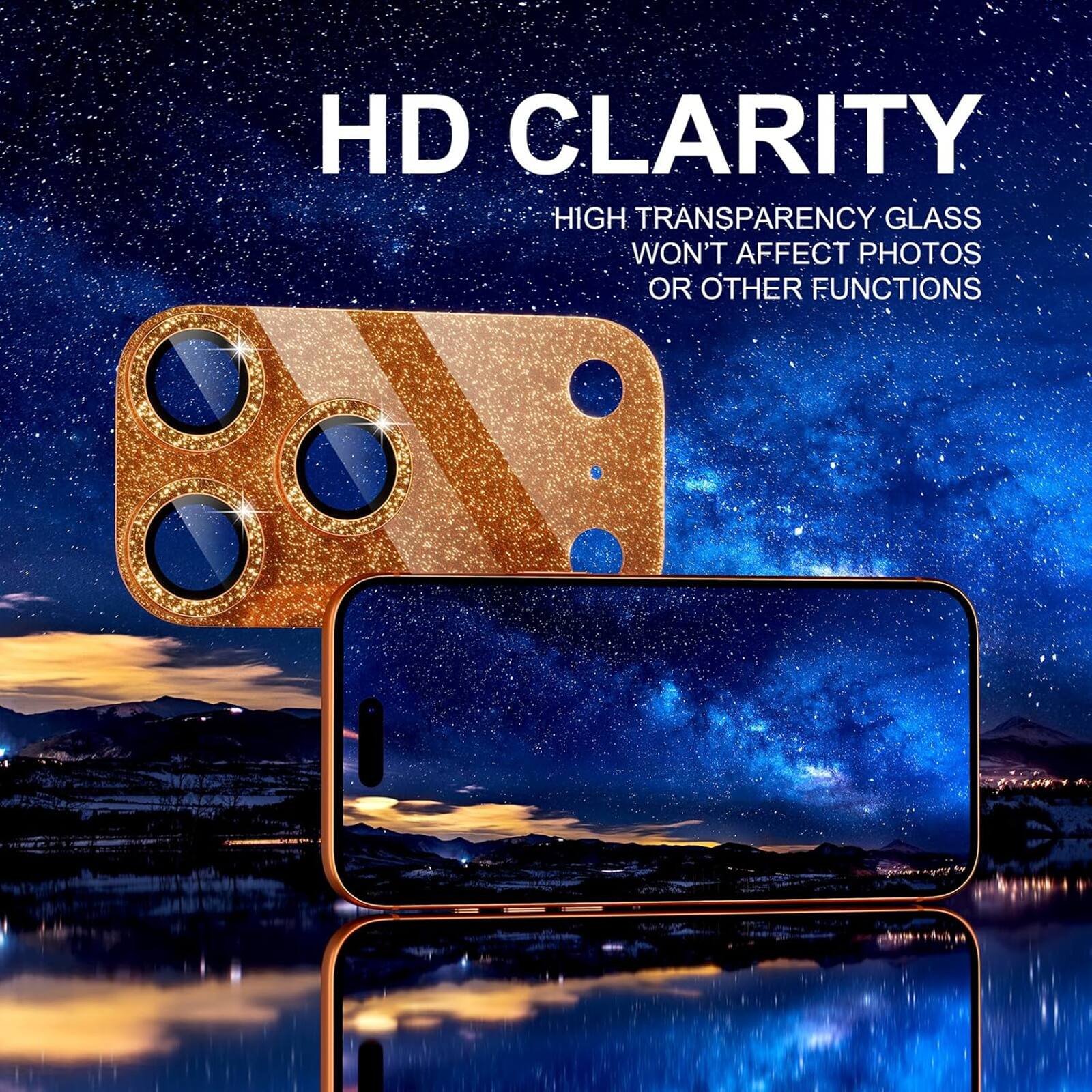 HD CLARITY  
HIGH TRANSPARENCY GLASS WON'T AFFECT PHOTOS OR OTHER FUNCTIONS