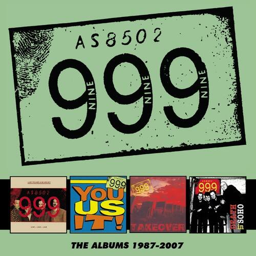 AS8502  
999  
NINE NINE NINE  

AS8502  
999  
999 999  

AS8502  
YOU US DEATH SSOHO IT!  

TAKEOVER  

THE ALBUMS 1987-2007