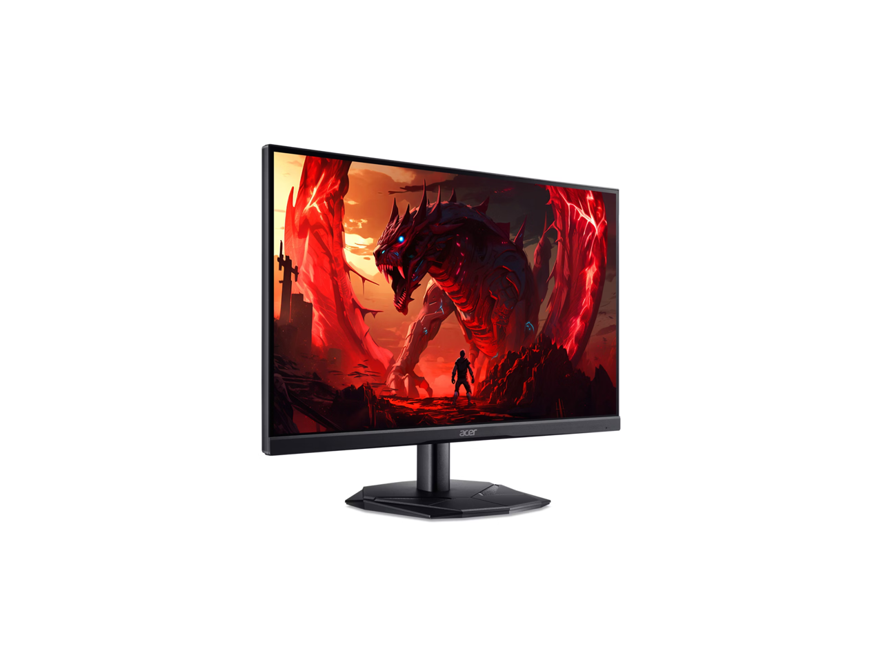 Alt View 1. Acer - Acer Nitro KG241Y P3bip 23.8" Gaming Monitor, AMD FreeSync, 180Hz, 0.5ms, HDR10, DP 1.2, HDMI 2.0.