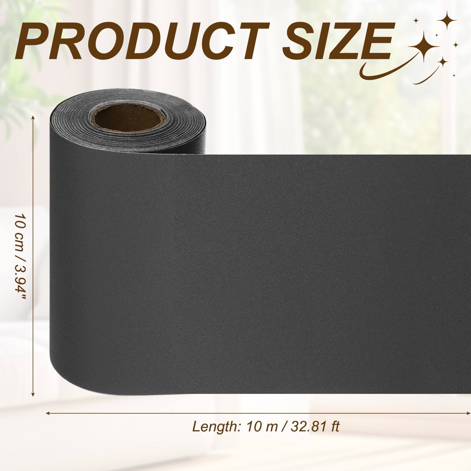 PRODUCT SIZE

10 cm / 3.94" 

Length: 10 m / 32.81 ft