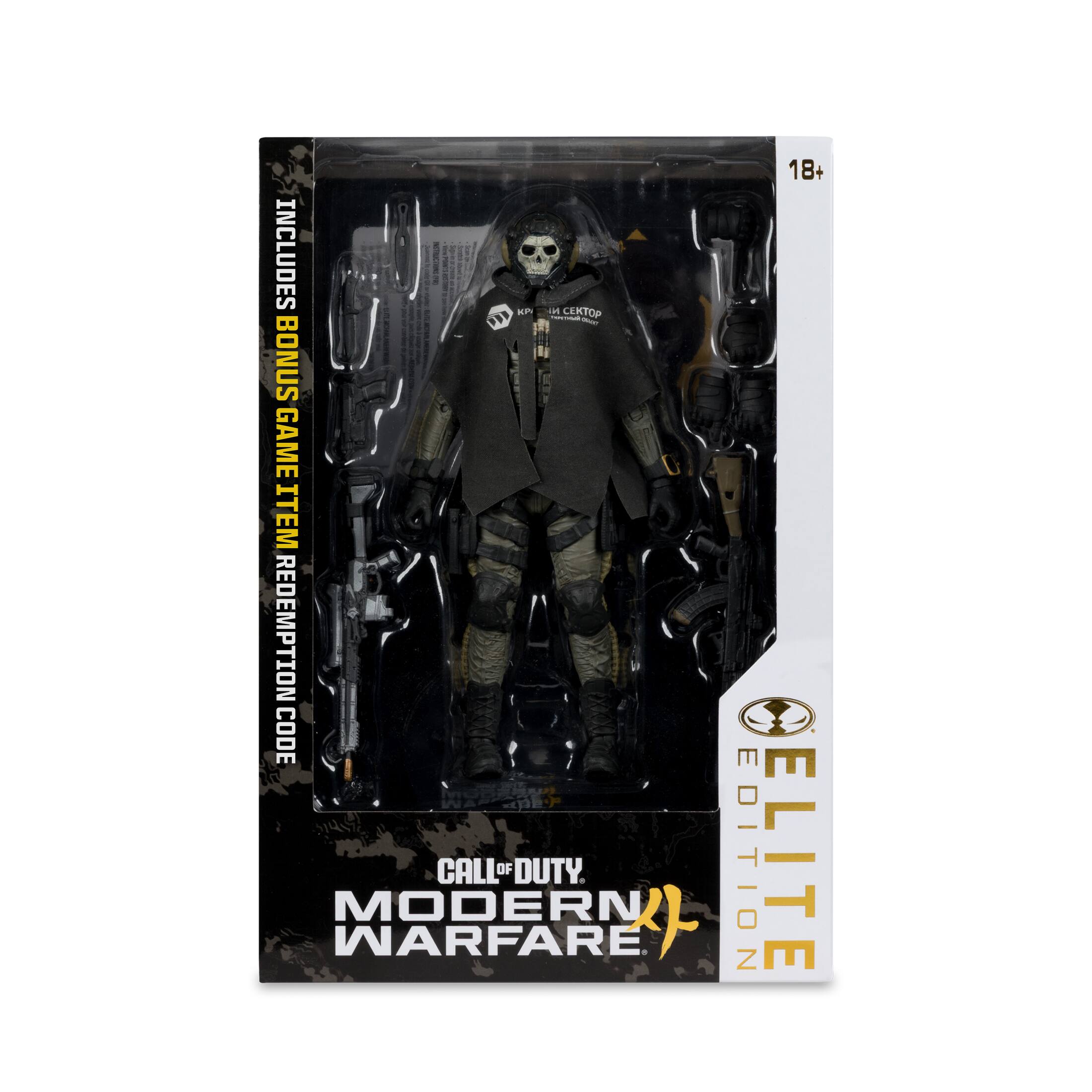 INCLUDES BONUS GAME ITEM CODE REDEMPTION MODERN WARFARE CALL OF DUTY EDITION  
18+ ELITE