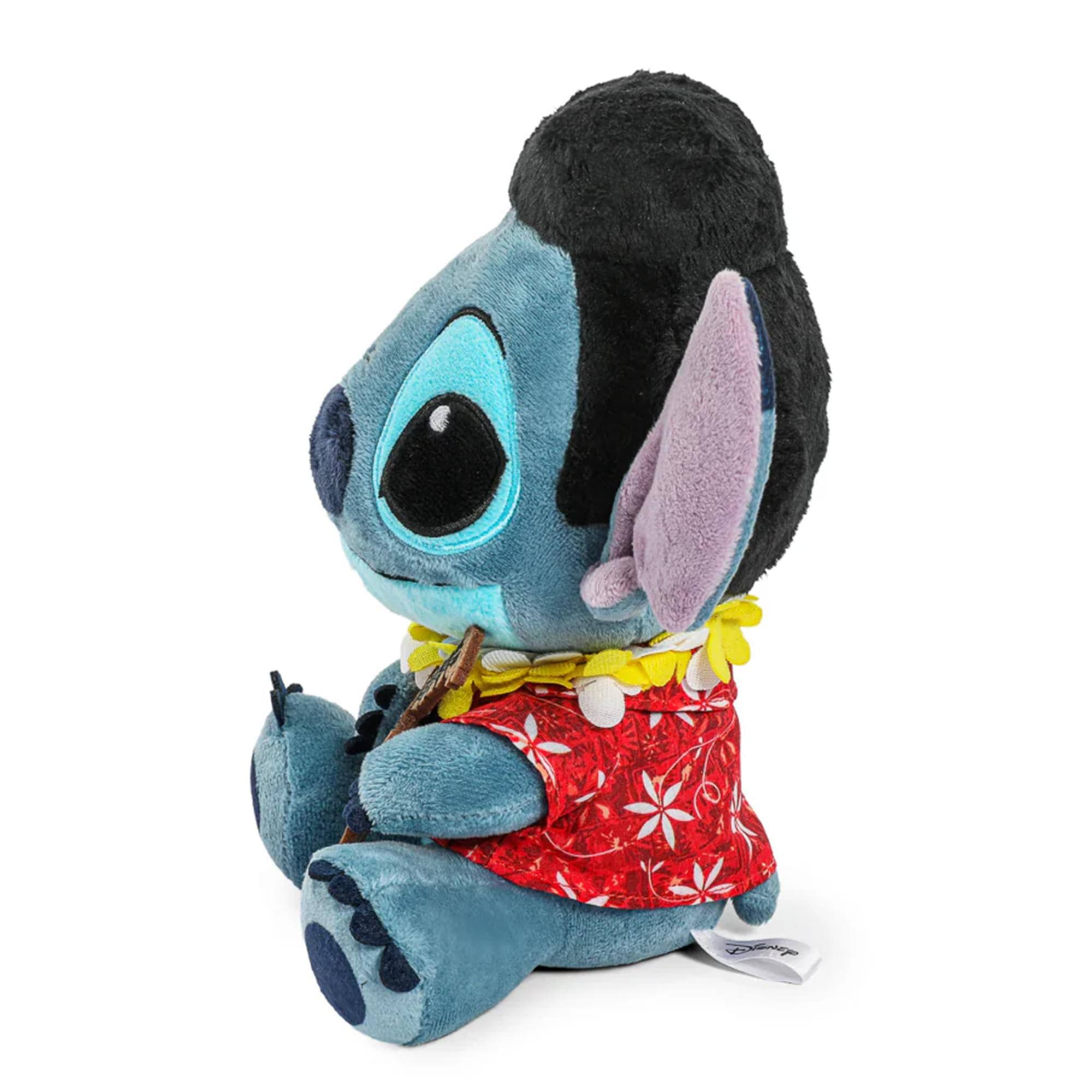 Alt View 3. Kidrobot - Disney Lilo & Stitch 9 Inch Elvis Stitch Plush | Blue Hawaiin - Blue.