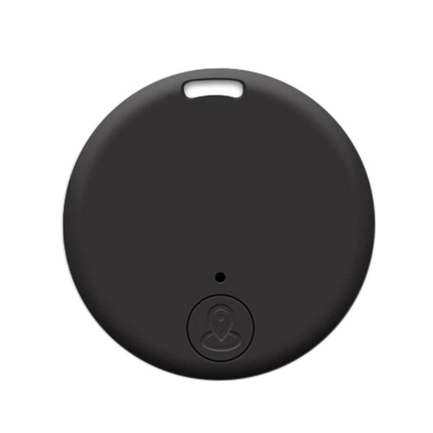 Front. Stock Preferred - 1Pc Bluetooth Mini GPS Location Tracker - Black.
