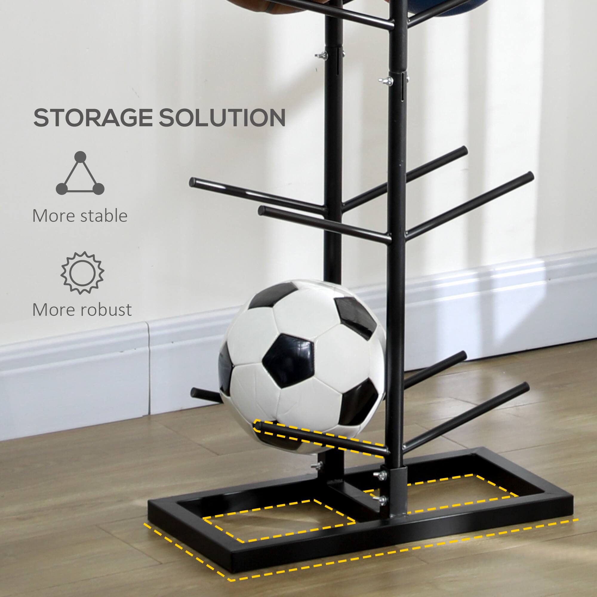 STORAGE SOLUTION

- More stable
- More robust