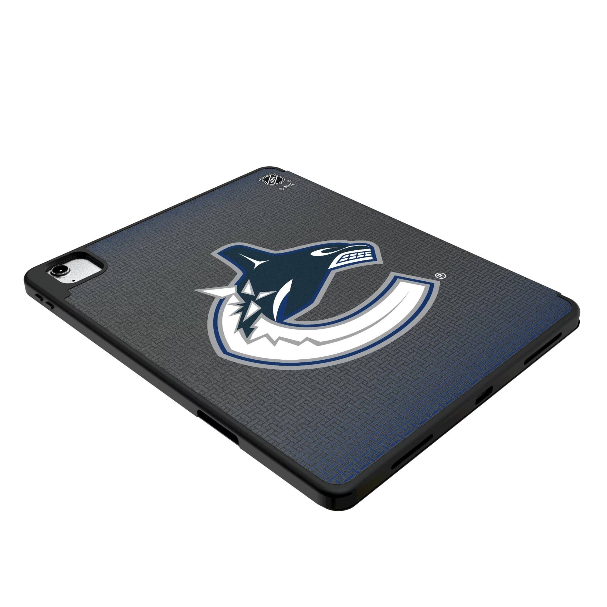 Alt View 2. Keyscaper - Vancouver Canucks iPad Case - 13in Air M2/M3 - Black.