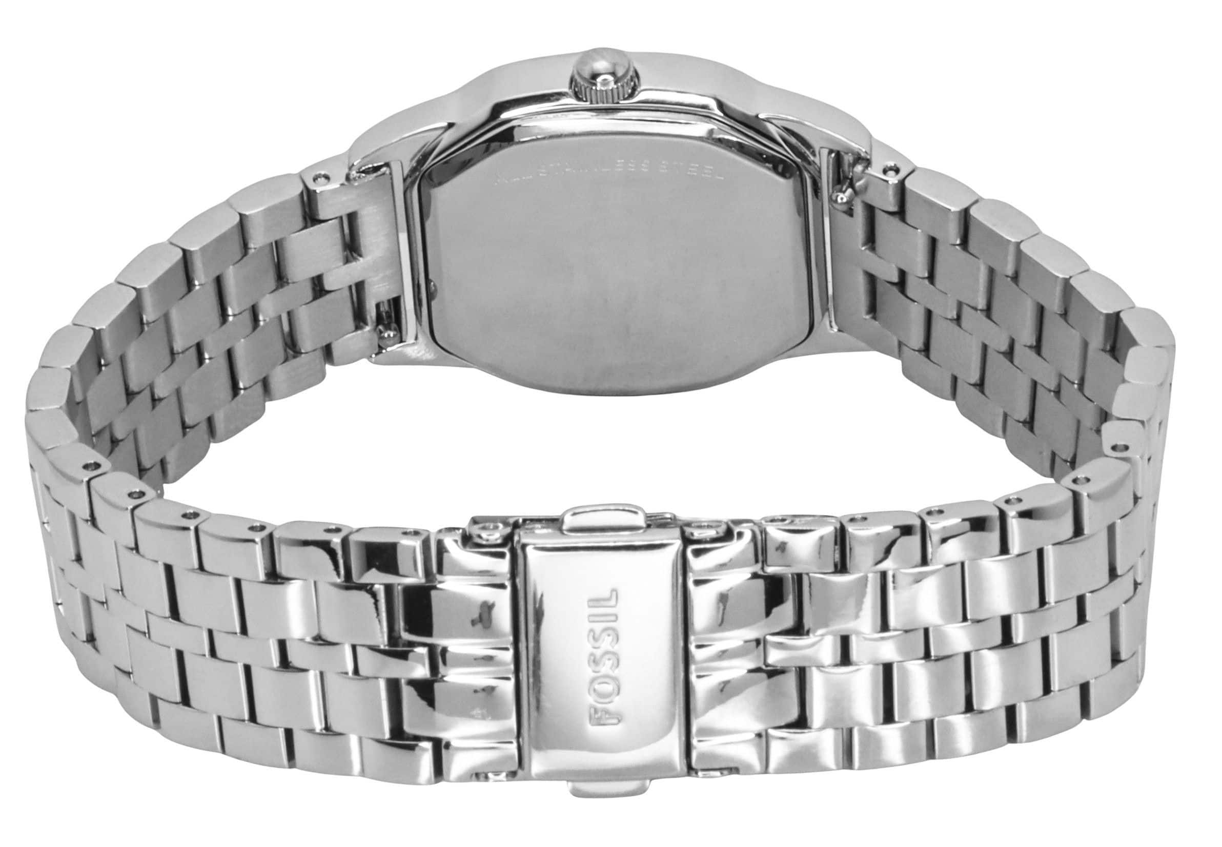 NWT Fossil Harlow Quartz Crystal Silver Dial Ladies Watch The Fossil Harlow Two-Tone Watch Is the Perfect Self-Gift  main image 4